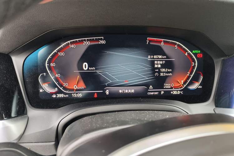 Used BMW 3 Series 2021 325Li M Sport Shadowline Package Instrument Cluster