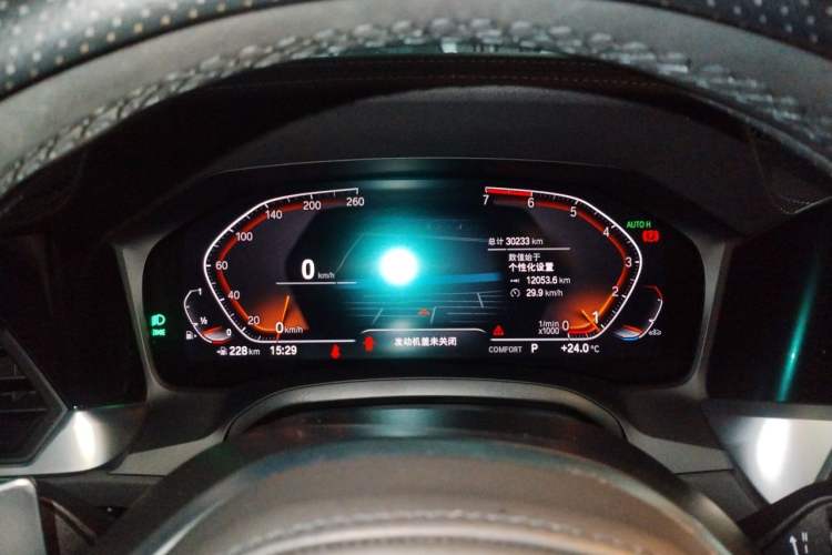 Used BMW 3 Series 2021 325Li M Sport Shadowline Package Instrument Cluster