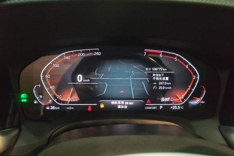 Used BMW 3 Series 2021 Facelifted 325Li M Sport Night Edition Package Instrument Cluster