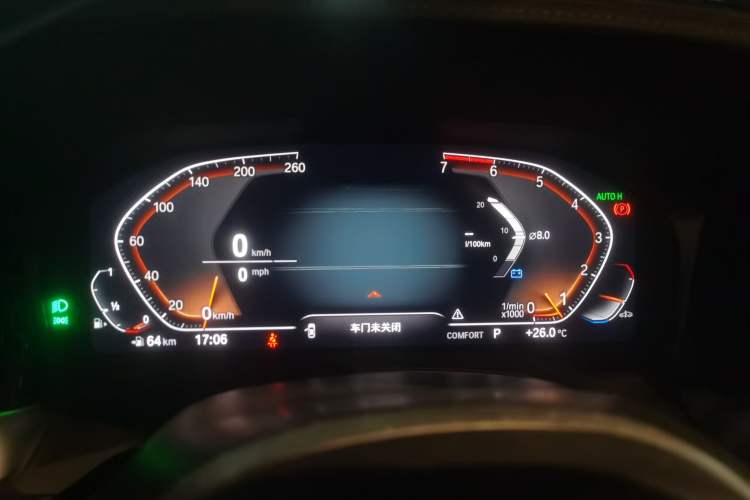 Used BMW 3 Series 2021 Restyled 325i M Sport Package Instrument Cluster