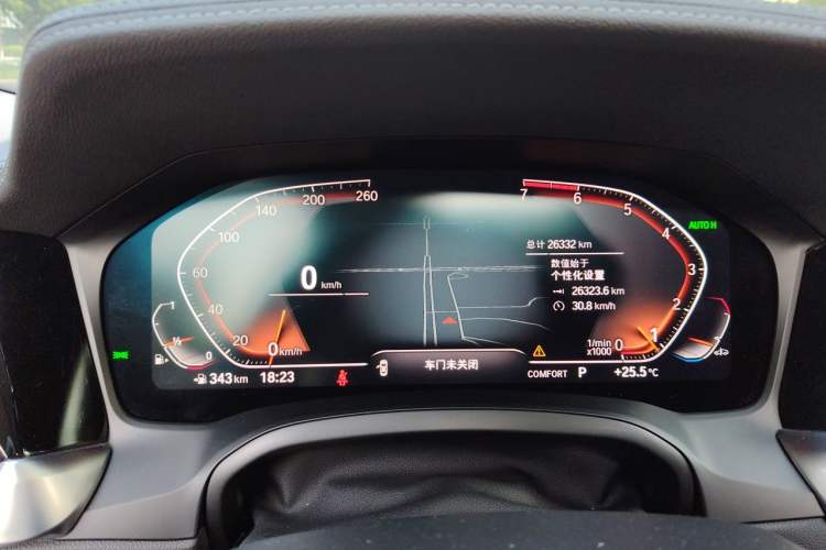 Used BMW 3 Series 2021 325i M Sport Night Edition package Instrument Cluster