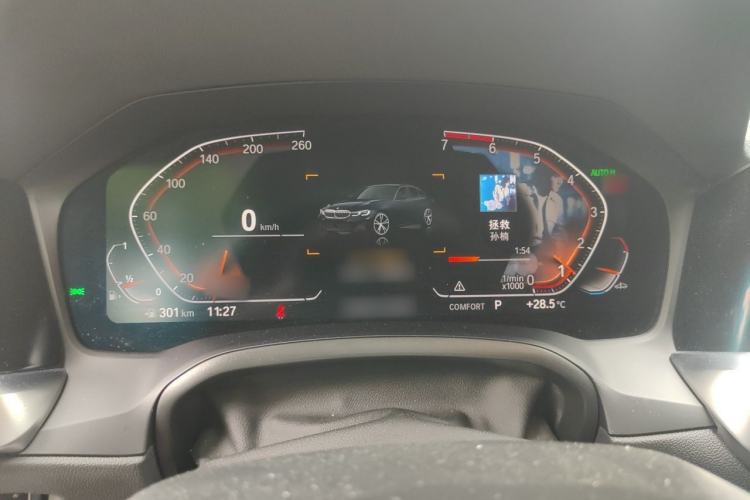 Used BMW 3 Series 2021 Second Facelift 325Li M Sport Night Edition Package Instrument Cluster