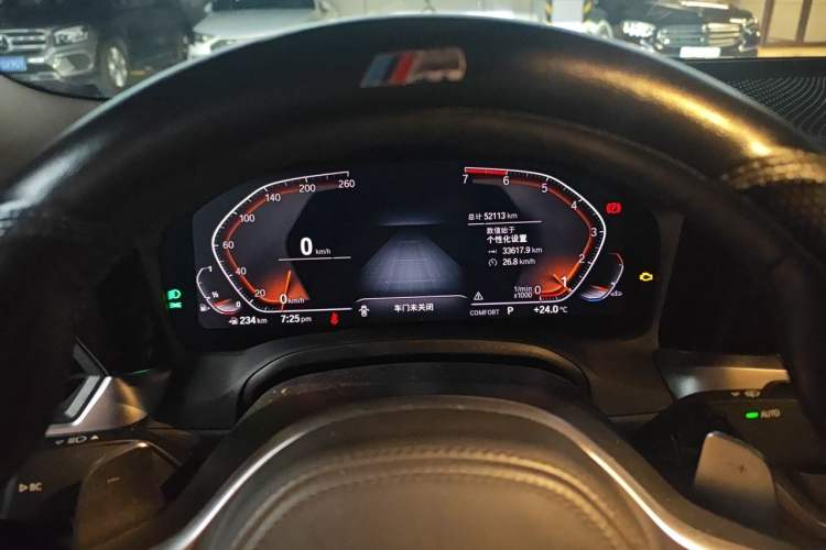 Used BMW 3 Series 2021 Second Facelift 325i M Sport Night Edition Package Instrument Cluster