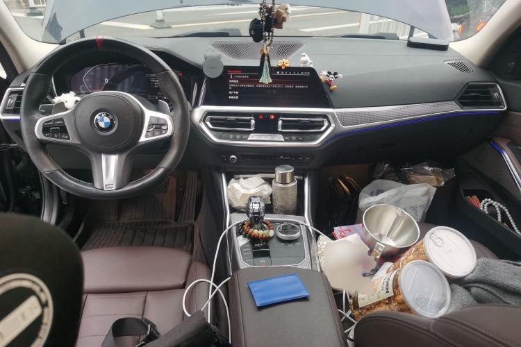 Used BMW 3 Series 2021 325Li M Sport Shadowline Package Interior 2