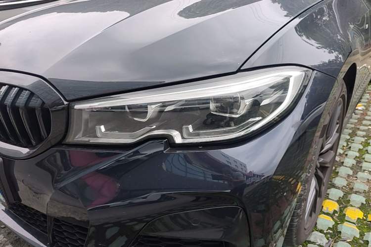 Used BMW 3 Series 2021 Second Facelift 325Li M Sport Night Edition Package Left Front Headlight