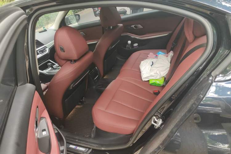 Used BMW 3 Series 2021 Second Facelift 325Li M Sport Night Edition Package Left Rear Seat