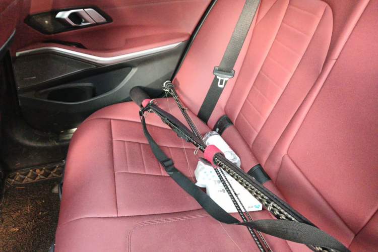 Used BMW 3 Series 2021 325i M Sport Night Edition package Left Rear Seat