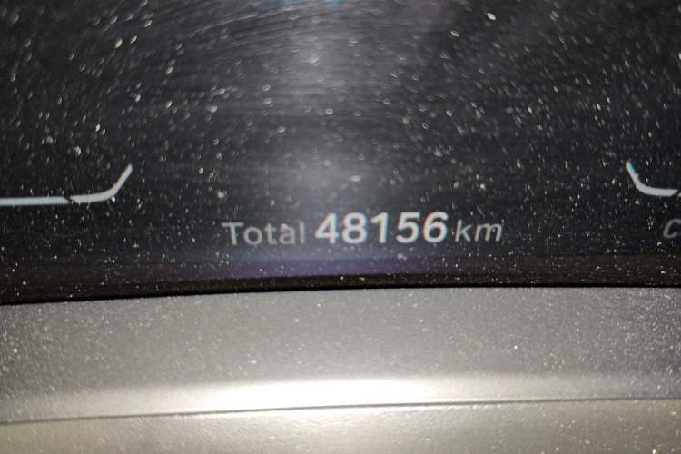 Used BMW 3 Series 2021 320Li M Sport Package Odometer Close Up