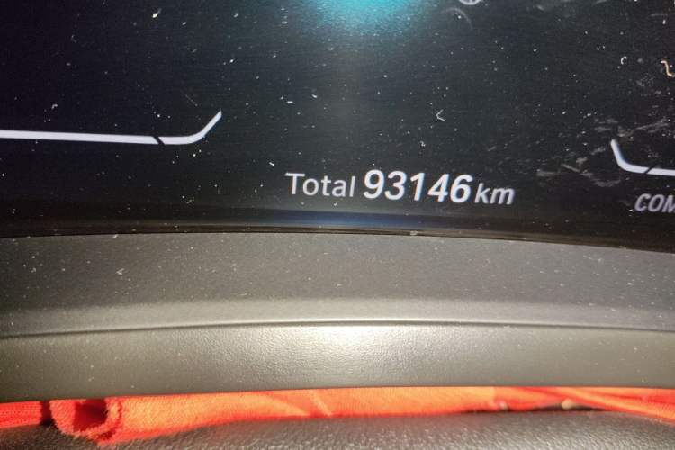 Used BMW 3 Series 2021 Facelifted 325Li M Sport Night Edition Package Odometer Close Up