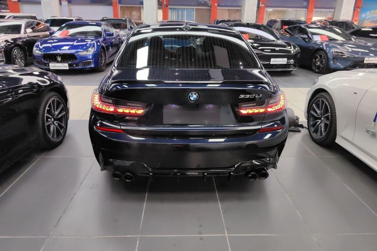 Used BMW 3 Series 2021 Second Facelift 330Li xDrive M Sport Night Edition Package Rear