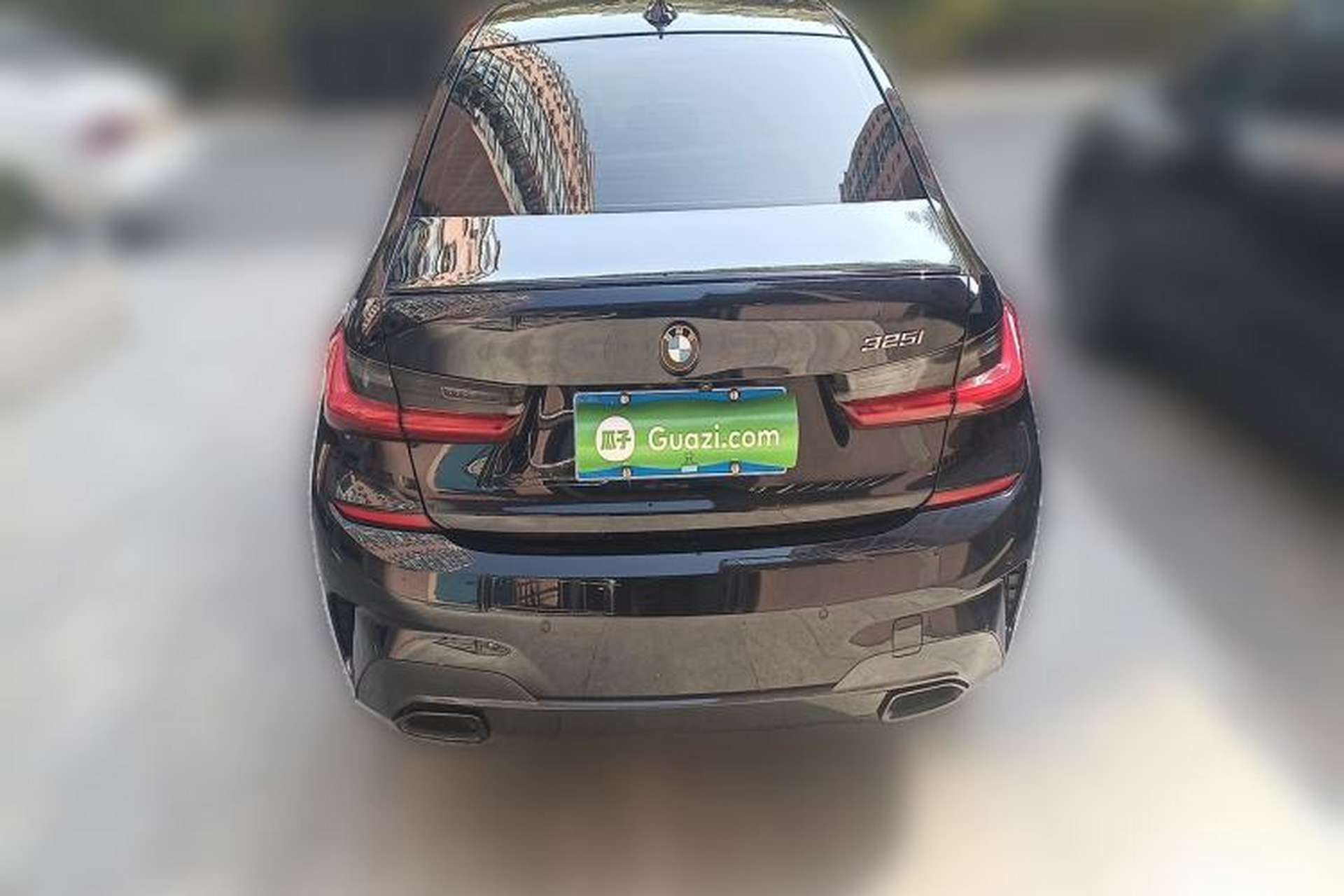 Used BMW 3 Series 2021 325i M Sport Night Edition package Rear