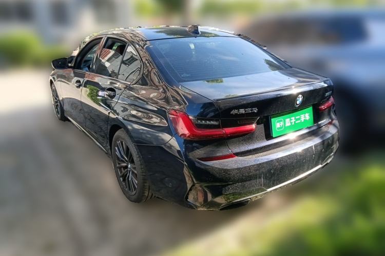 Used BMW 3 Series 2021 Second Facelift 330i M Sport Night Edition Package Rear Left 45 Deg