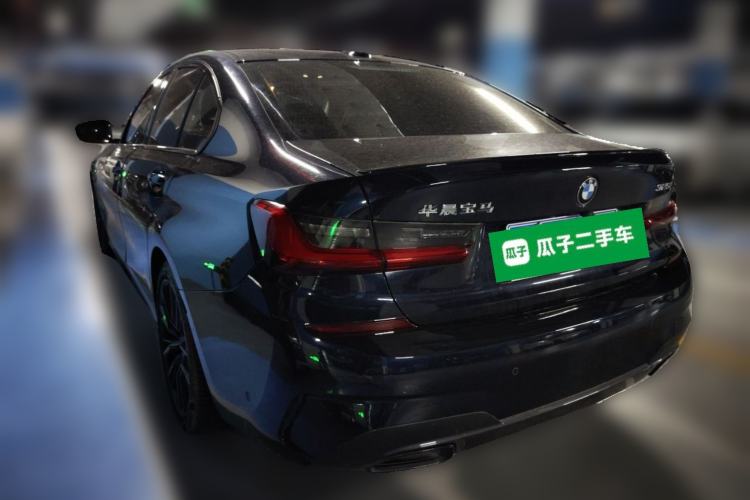 Used BMW 3 Series 2021 Second Facelift 325i M Sport Night Edition Package Rear Left 45 Deg
