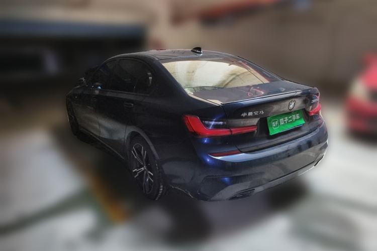 Used BMW 3 Series 2021 Facelifted 325Li M Sport Night Edition Package Rear Left 45 Deg