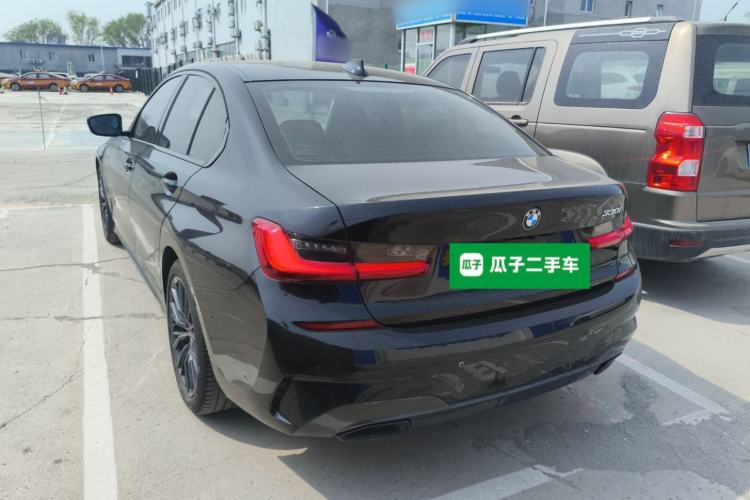 Used BMW 3 Series 2021 330i M Sport Night Edition Rear Left 45 Deg