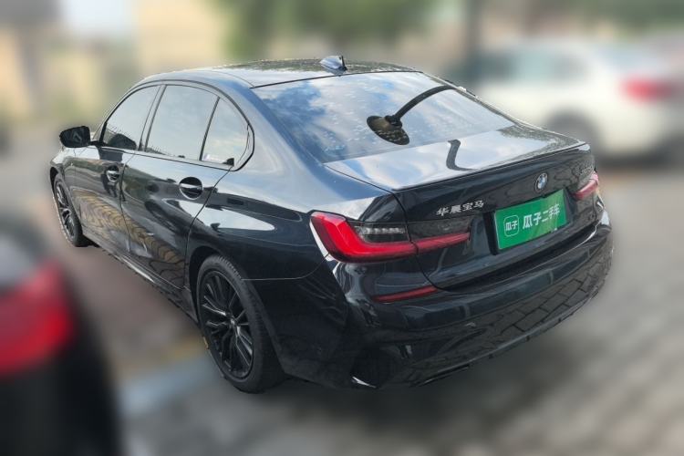 Used BMW 3 Series 2021 Second Facelift 325i M Sport Night Edition Package Rear Left 45 Deg