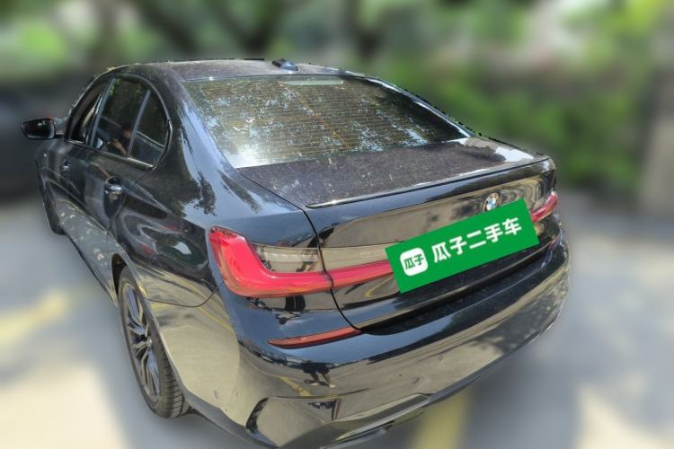 Used BMW 3 Series 2021 325Li M Sport Shadowline Package Rear Left 45 Deg