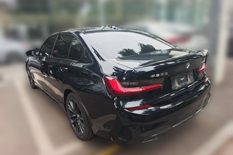Used BMW 3 Series 2021 Second Facelift 325Li M Sport Night Edition Package Rear Left 45 Deg