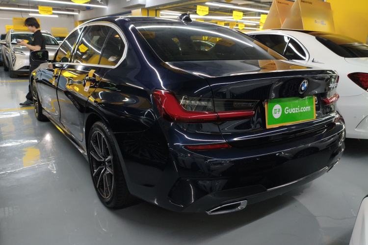 Used BMW 3 Series 2021 Second Facelift 320Li M Sport Package Rear Left 45 Deg