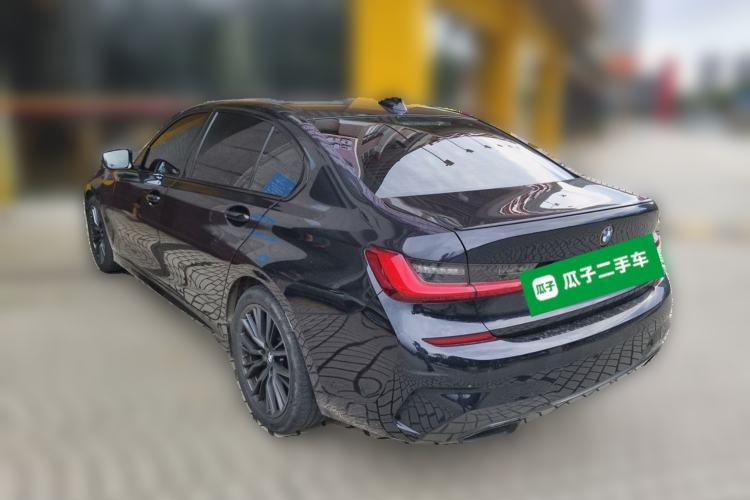 Used BMW 3 Series 2021 325Li M Sport Shadowline Package Rear Left 45 Deg