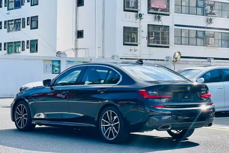 Used BMW 3 Series 2021 Restyled 325Li M Sport Package Rear Left 45 Deg