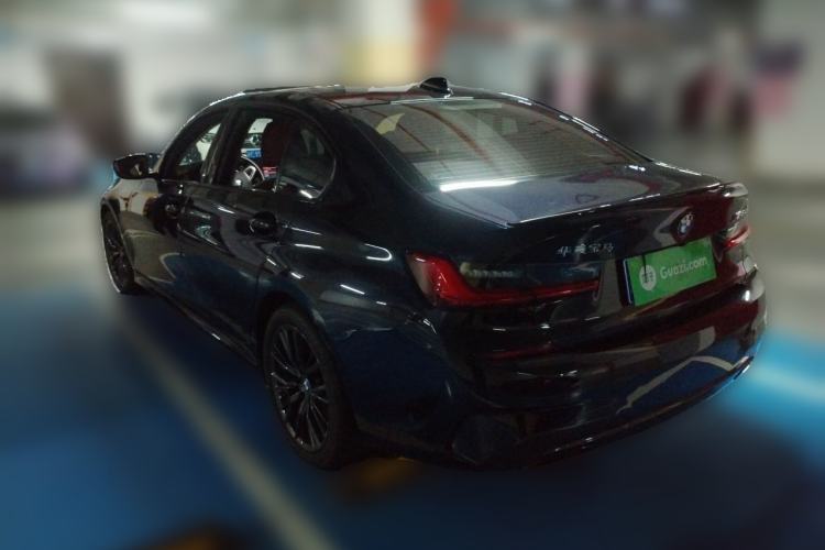 Used BMW 3 Series 2021 325Li M Sport Shadowline Package Rear Left 45 Deg