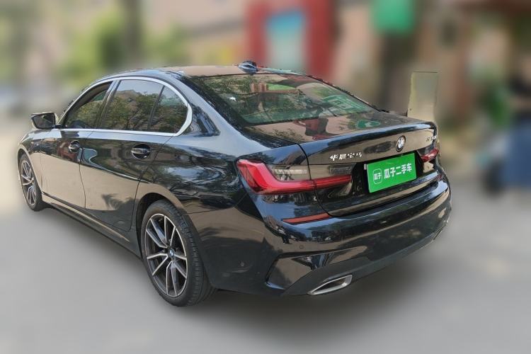 Used BMW 3 Series 2021 Restyled 325Li M Sport Package Rear Left 45 Deg
