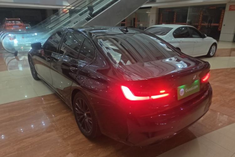 Used BMW 3 Series 2021 Facelifted 325Li M Sport Night Edition Package Rear Left 45 Deg