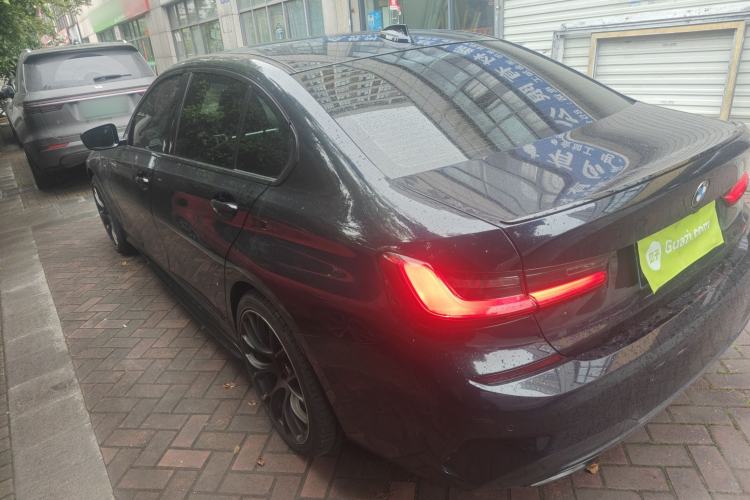 Used BMW 3 Series 2021 330Li xDrive M Sport Night Edition Rear Left 45 Deg