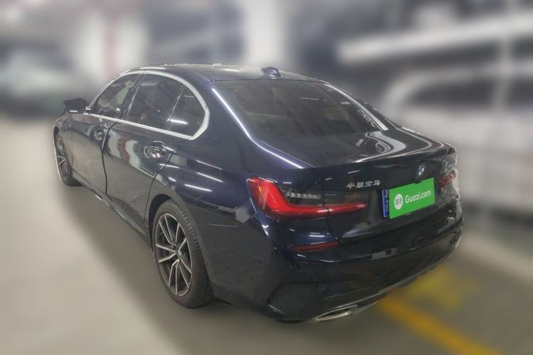 Used BMW 3 Series 2021 Second Facelift 320Li M Sport Package Rear Left 45 Deg