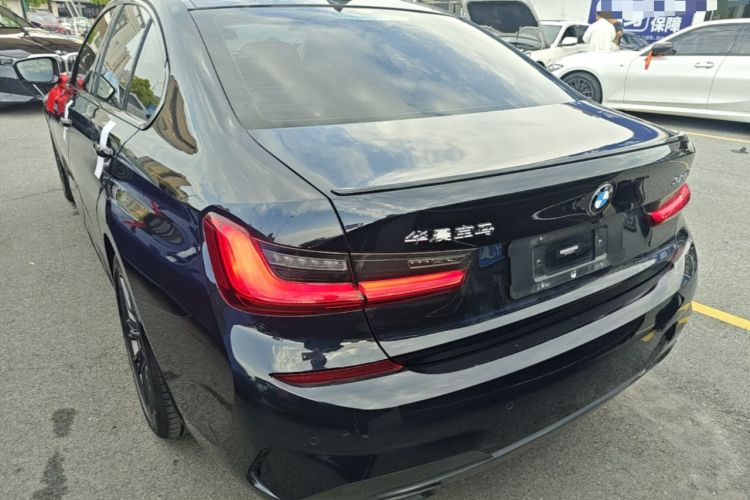 Used BMW 3 Series 2021 325i M Sport Night Edition package Rear Left 45 Deg