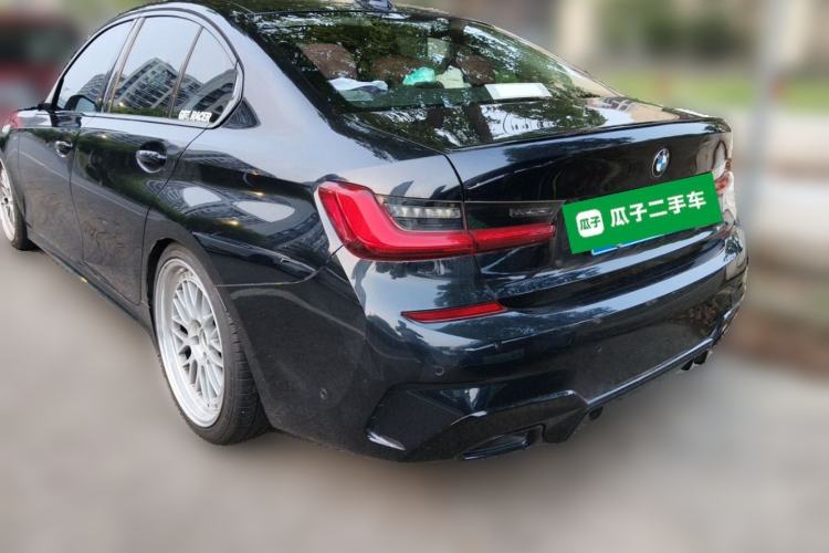 Used BMW 3 Series 2021 Restyled 325i M Sport Night Edition Package Rear Left 45 Deg