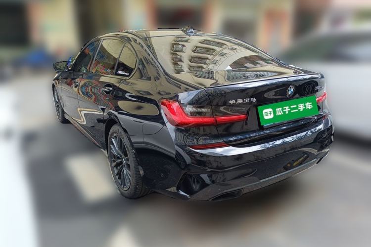 Used BMW 3 Series 2021 Second Facelift 325Li M Sport Night Edition Package Rear Left 45 Deg