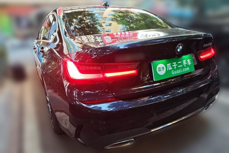 Used BMW 3 Series 2021 325Li M Sport Package Rear Left 45 Deg