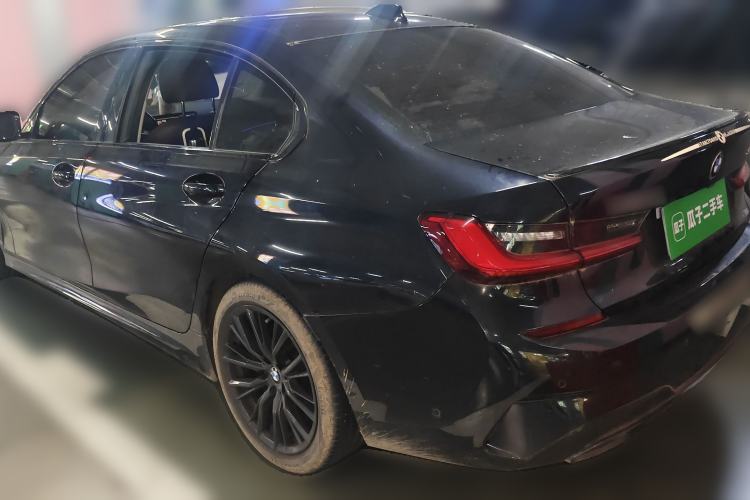 Used BMW 3 Series 2021 Facelifted 325Li M Sport Night Edition Package Rear Left 45 Deg