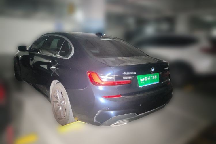 Used BMW 3 Series 2021 Second Facelift 320Li M Sport Package Rear Left 45 Deg