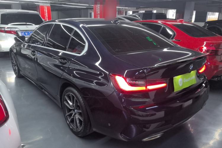 Used BMW 3 Series 2021 325Li M Sport Package Rear Left 45 Deg