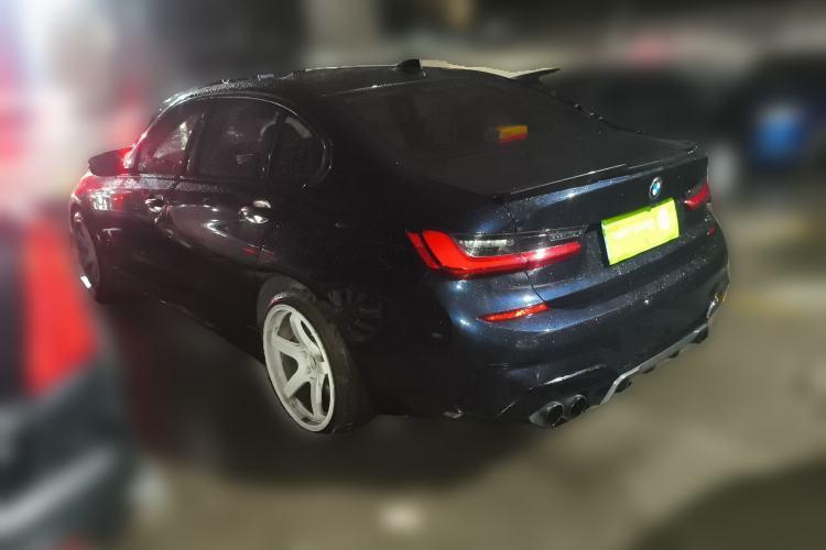 Used BMW 3 Series 2021 Second Facelift 320Li M Sport Package Rear Left 45 Deg