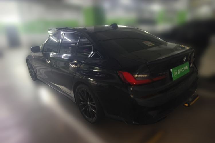 Used BMW 3 Series 2021 Second Facelift 325i M Sport Night Edition Package Rear Left 45 Deg