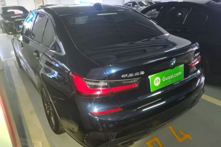 Used BMW 3 Series 2021 330i M Sport Night Edition Rear Left 45 Deg