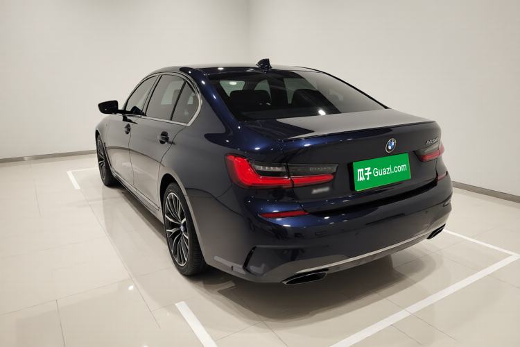 Used BMW 3 Series 2021 Restyled 330Li xDrive M Sport Night Edition Package Rear Left 45 Deg