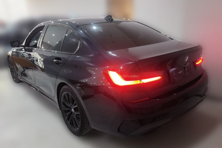 Used BMW 3 Series 2021 Second Facelift 325Li M Sport Night Edition Package Rear Left 45 Deg