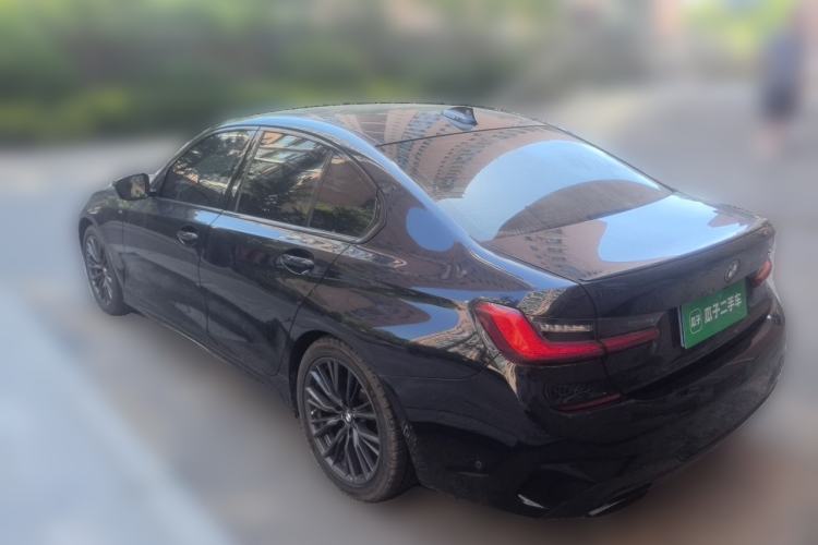 Used BMW 3 Series 2021 Second Facelift 325i M Sport Night Edition Package Rear Left 45 Deg