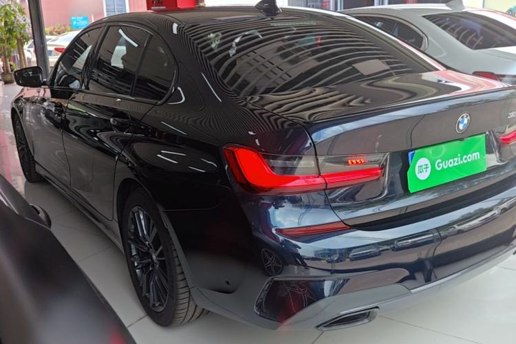 Used BMW 3 Series 2021 325Li M Sport Shadowline Package Rear Left 45 Deg