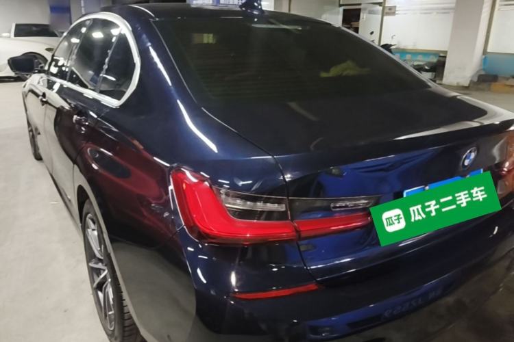 Used BMW 3 Series 2021 325Li M Sport Package Rear Left 45 Deg