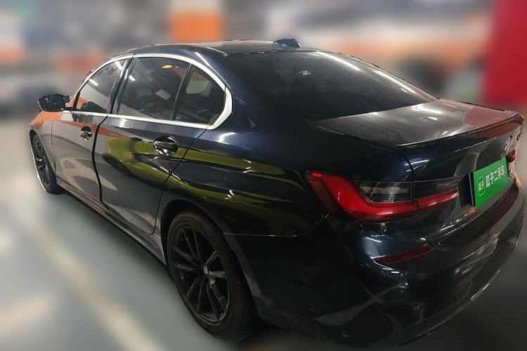 Used BMW 3 Series 2021 325Li M Sport Package Rear Left 45 Deg