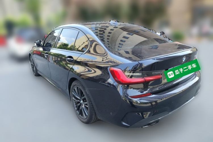 Used BMW 3 Series 2021 Facelifted 325Li M Sport Night Edition Package Rear Left 45 Deg