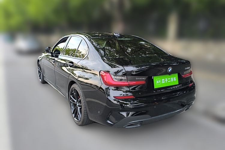 Used BMW 3 Series 2021 330i M Sport Night Edition Rear Left 45 Deg
