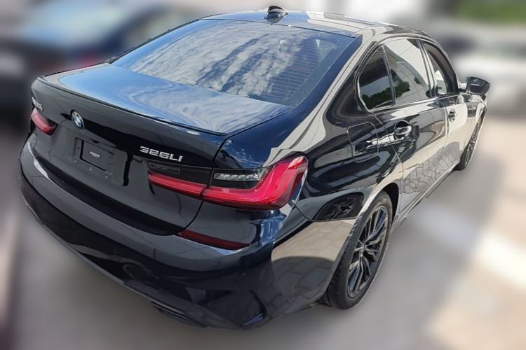 Used BMW 3 Series 2021 Second Facelift 325Li M Sport Night Edition Package Rear Right 45 Deg