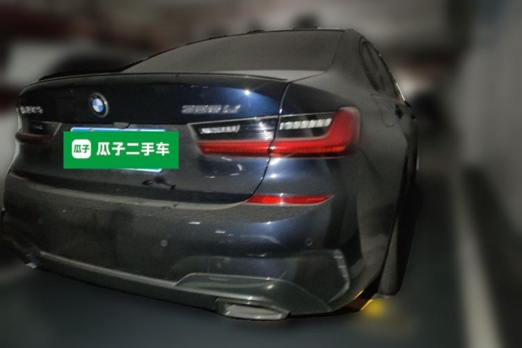 Used BMW 3 Series 2021 325Li M Sport Shadowline Package Rear Right 45 Deg